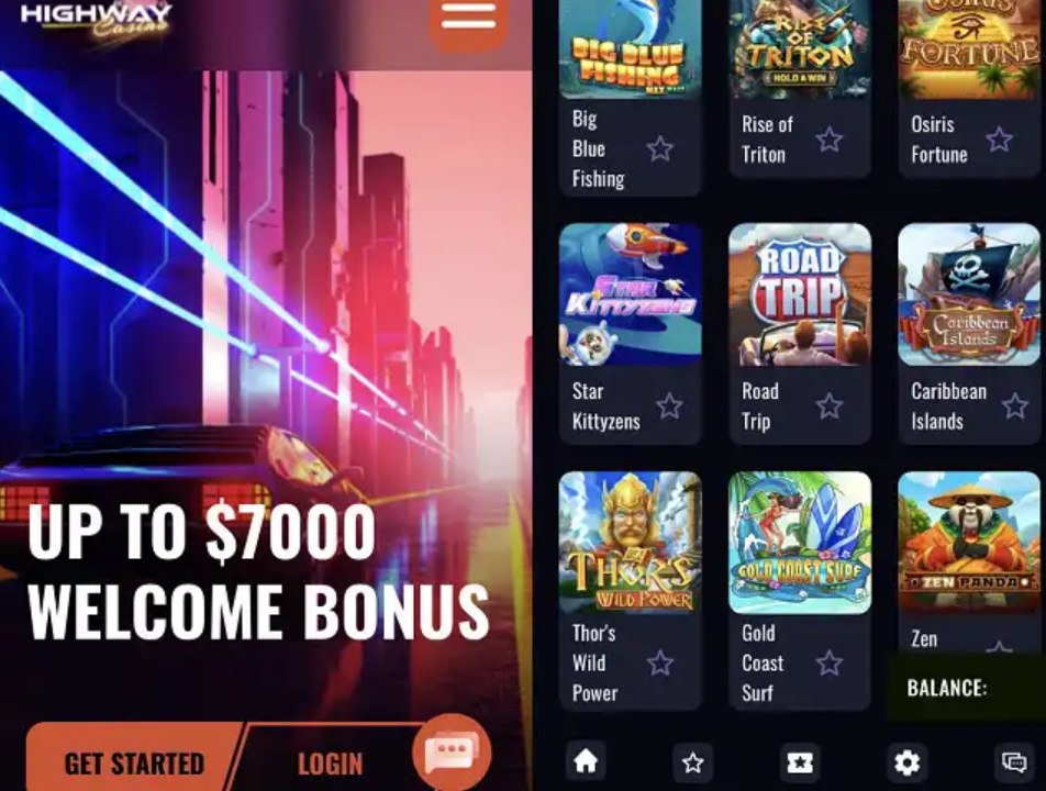 Exploring the Highway Casino slot collection